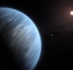 Vapor de agua en un exoplaneta rocoso