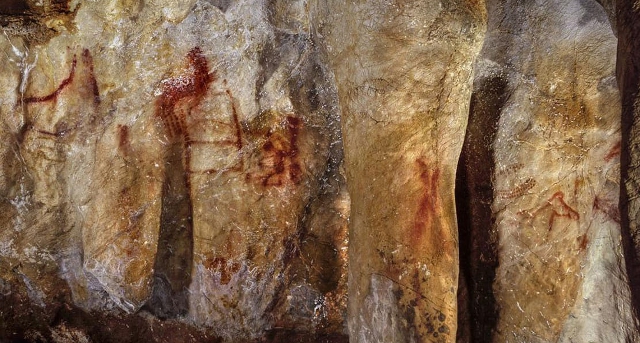 Arte en una cueva del sitio La Pasiega, pintado por neandertales hace al menos 65 mil años Arte en una cueva del sitio La Pasiega, pintado por neandertales hace al menos 65 mil años