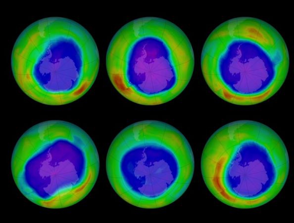 La variabilidad anual del agujero de la capa de ozono sobre la Antártida La variabilidad anual del agujero de la capa de ozono sobre la Antártida