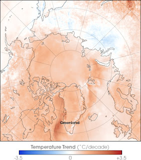 Cambios de temperatura en el ártico Emisiones de gas metano en el océano ártico