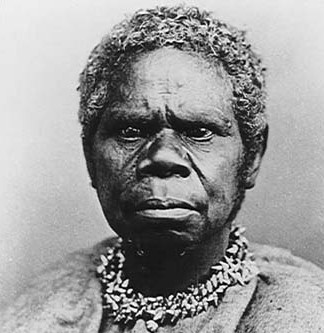 Truganini, fotografía en el museo de Devonport en Tasmania Truganini en 1866, a los 54 años