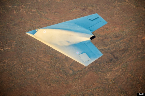 Dron furtivo autónomo Taranis, producido por BAE Systems Dron furtivo autónomo Taranis, producido por BAE Systems