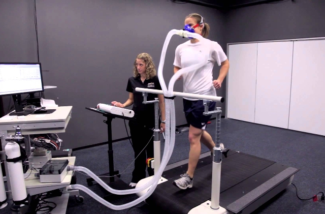 Medición de VO2 máx, para determinar la aptitud física Medición de VO2 máx, para determinar la aptitud física