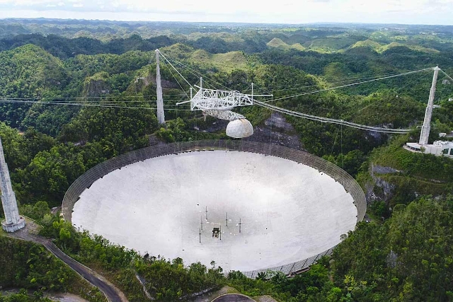 Radiotelescopio de Arecibo, Puerto Rico