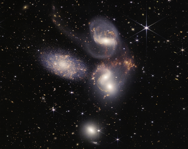 Quinteto de Stephan. NASA