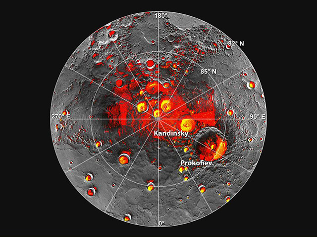 Polo norte de Mercurio